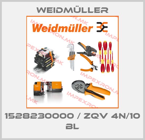 Weidmüller-1528230000 / ZQV 4N/10 BLprice