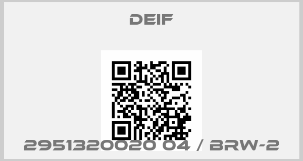 Deif-2951320020 04 / BRW-2price