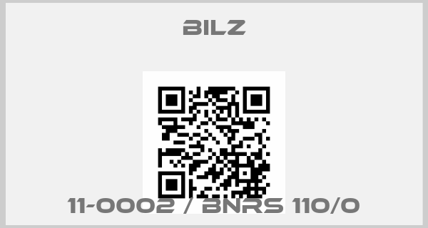 BILZ-11-0002 / BNRS 110/0price