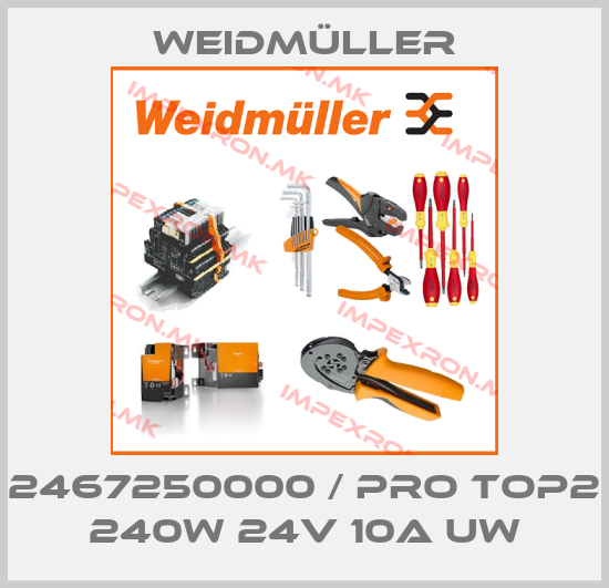 Weidmüller-2467250000 / PRO TOP2 240W 24V 10A UWprice