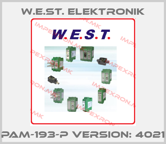 W.E.ST. Elektronik-PAM-193-P Version: 4021price