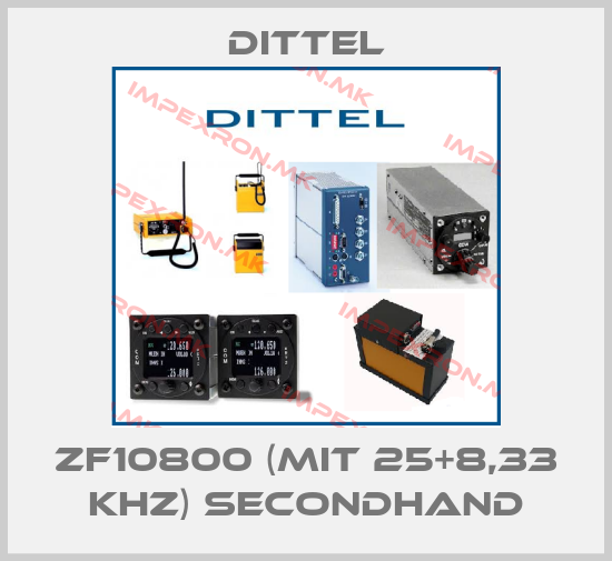 Dittel-ZF10800 (mit 25+8,33 kHz) secondhandprice