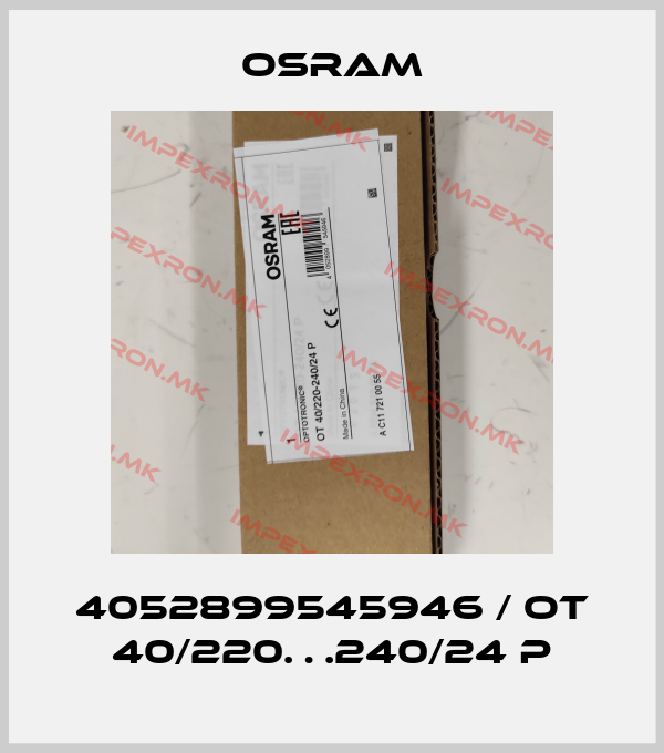 Osram-4052899545946 / OT 40/220…240/24 Pprice