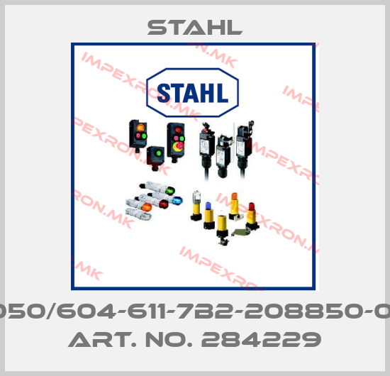 Stahl-6050/604-611-7B2-208850-001 Art. No. 284229price