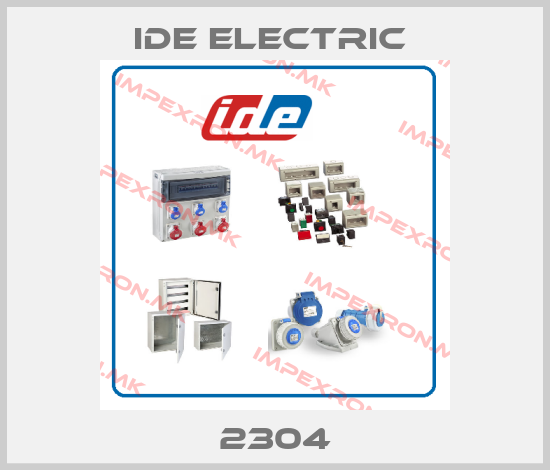 IDE ELECTRIC  Europe