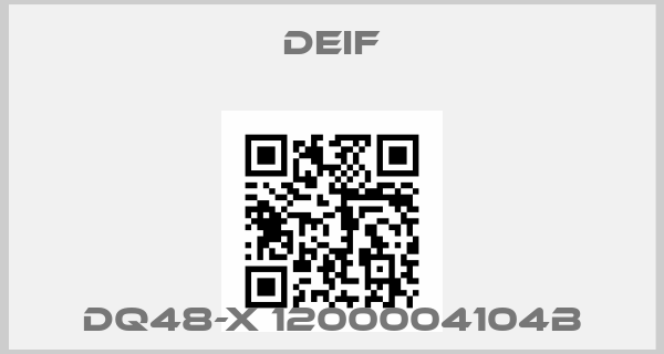 Deif-DQ48-X 1200004104Bprice