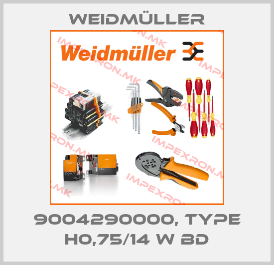 Weidmüller-9004290000, type H0,75/14 W BDprice