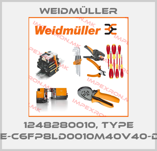 Weidmüller-1248280010, type IE-C6FP8LD0010M40V40-Dprice