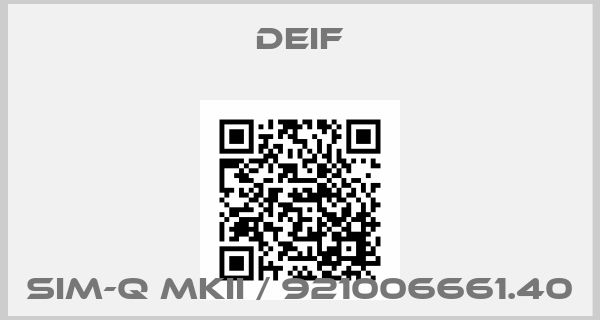 Deif-SIM-Q MKII / 921006661.40price
