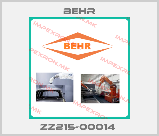 Behr-ZZ215-00014 price