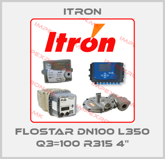 Itron-Flostar DN100 L350 Q3=100 R315 4"price