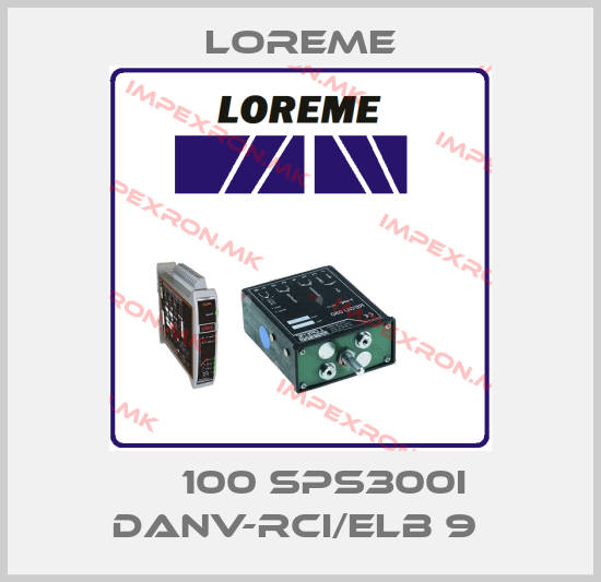 Loreme-РТ100 SPS300I DANV-RCI/ELB 9 price