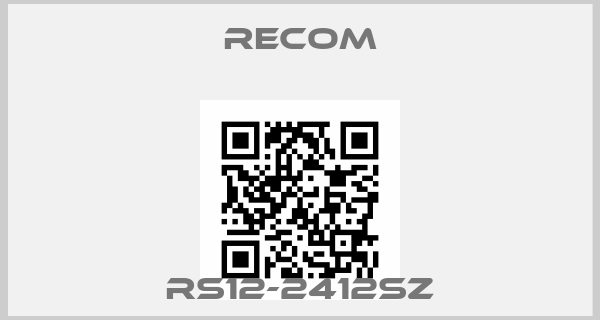 Recom-RS12-2412SZprice