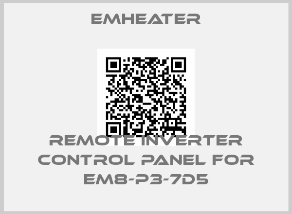 EMHEATER-Remote inverter control panel for EM8-P3-7d5price