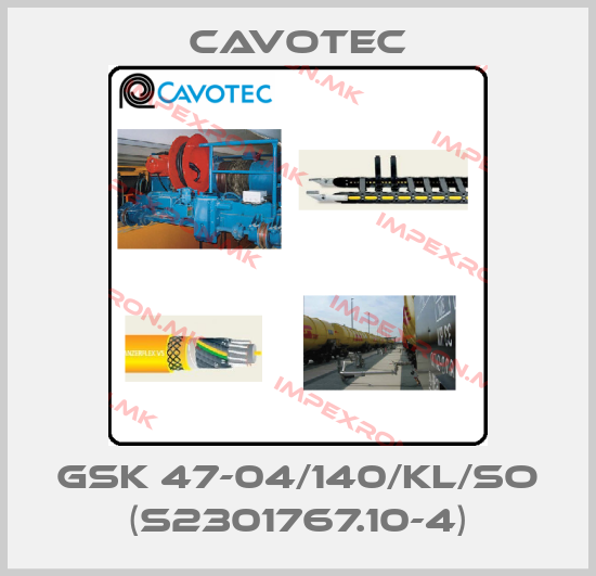 Cavotec-GSK 47-04/140/KL/So (S2301767.10-4)price
