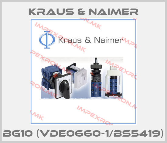 Kraus & Naimer-BG10 (VDE0660-1/BS5419)price