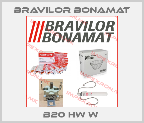 Bravilor Bonamat-B20 HW W price