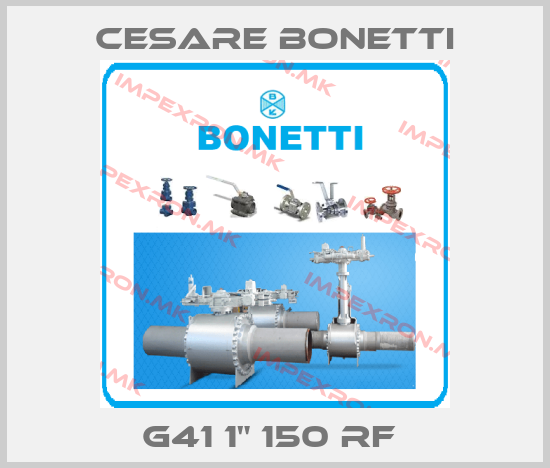 Cesare Bonetti-G41 1" 150 RF price