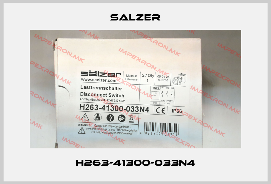 Salzer-H263-41300-033N4price