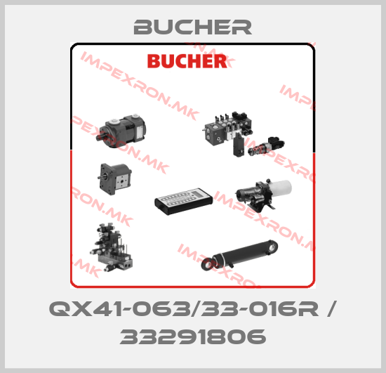 Bucher-QX41-063/33-016R / 33291806price