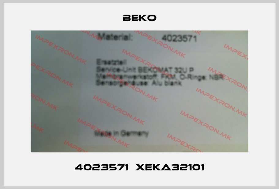 Beko-4023571  XEKA32101price