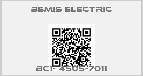 BEMIS ELECTRIC-BC1- 4505-7011price
