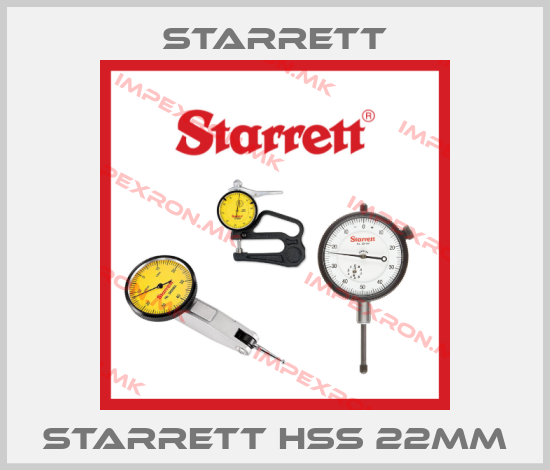 Starrett-Starrett HSS 22mmprice
