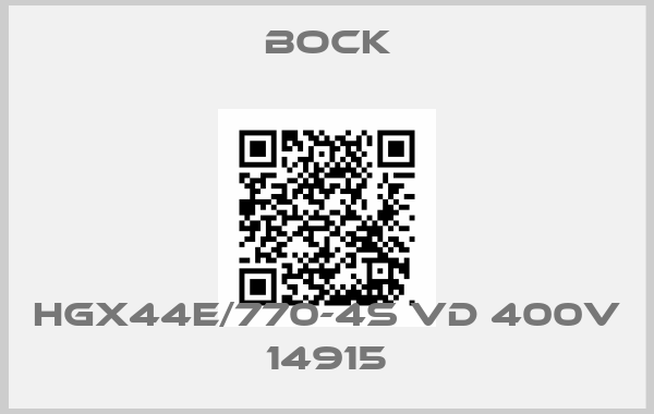 Bock-HGX44E/770-4S VD 400V 14915price