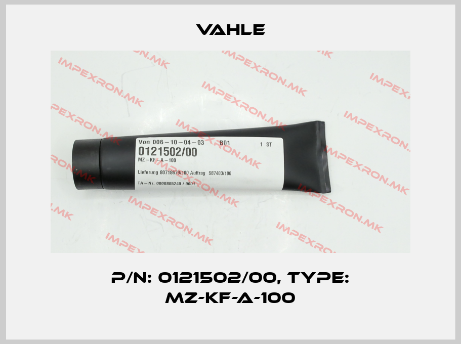 Vahle-P/n: 0121502/00, Type: MZ-KF-A-100price