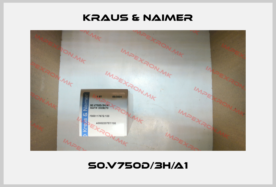 Kraus & Naimer-S0.V750D/3H/A1price