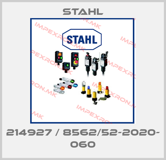 Stahl-214927 / 8562/52-2020- 060price