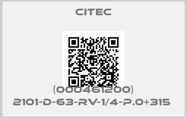 Citec-(000461200) 2101-D-63-RV-1/4-P.0+315 price