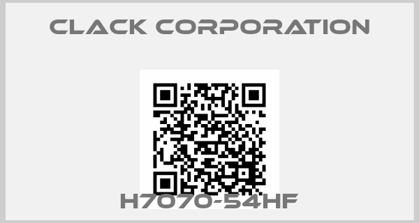 Clack Corporation-H7070-54HFprice