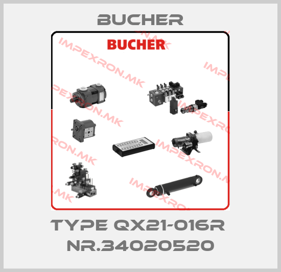 Bucher-Type QX21-016R  Nr.34020520price