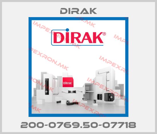 Dirak-200-0769.50-07718price