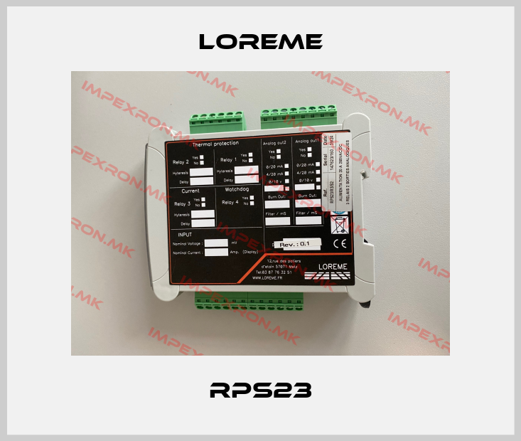 Loreme-RPS23price