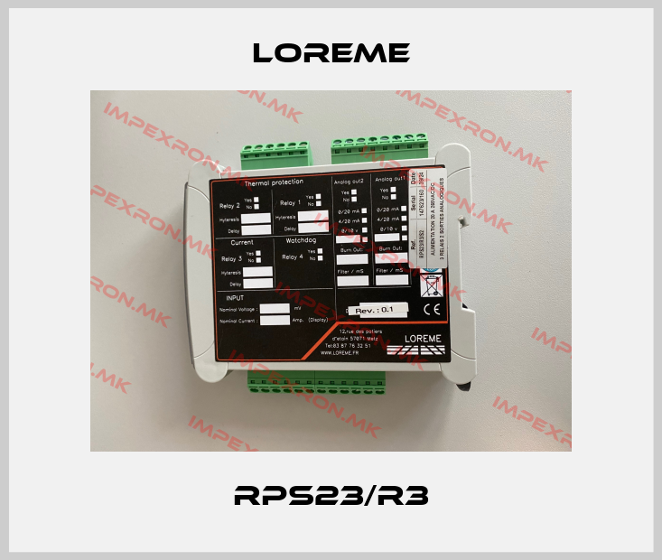 Loreme-RPS23/R3price