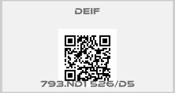 Deif-793.ND1 526/D5price