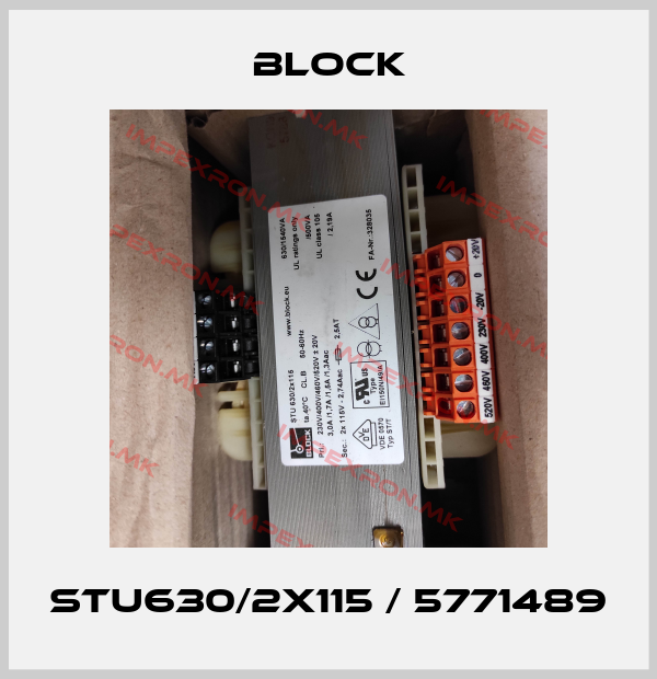 Block-STU630/2X115 / 5771489price