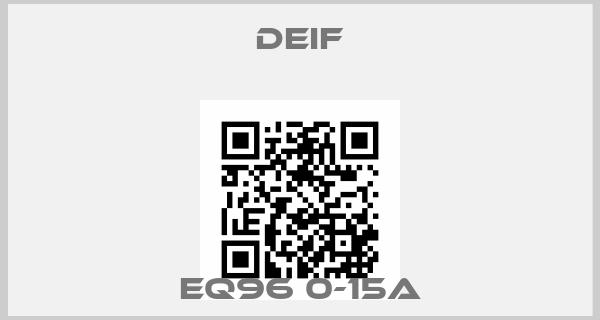 Deif-EQ96 0-15Aprice