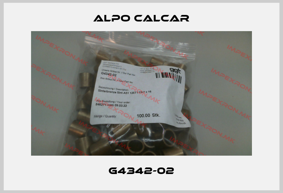 Alpo Calcar-G4342-02price