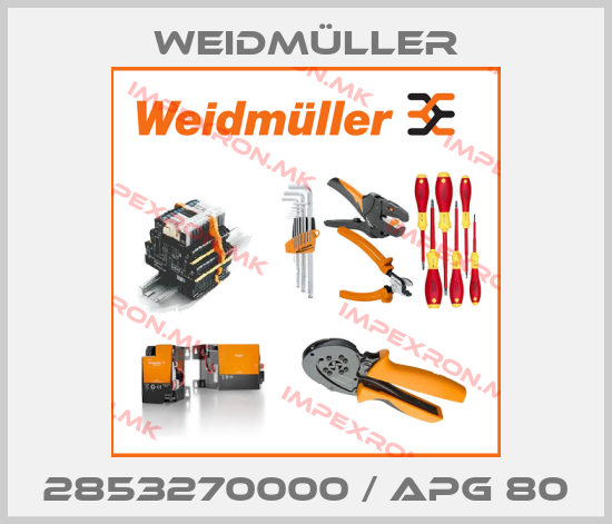 Weidmüller-2853270000 / APG 80price