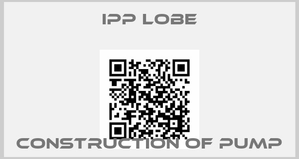 IPP LOBE-Construction of pumpprice