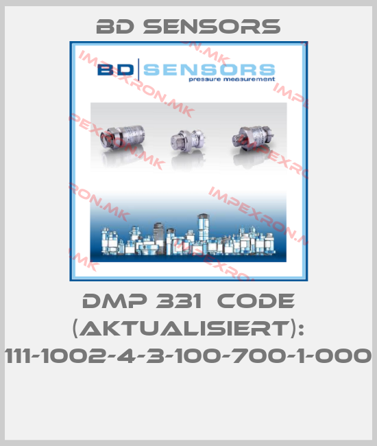 Bd Sensors-DMP 331  Code (aktualisiert): 111-1002-4-3-100-700-1-000 price
