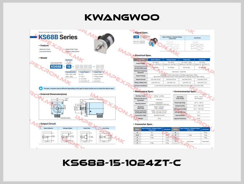Kwangwoo-KS68B-15-1024ZT-Cprice