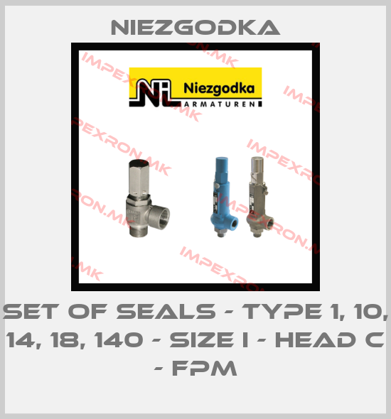 Niezgodka-Set of seals - Type 1, 10, 14, 18, 140 - size I - Head C - FPMprice