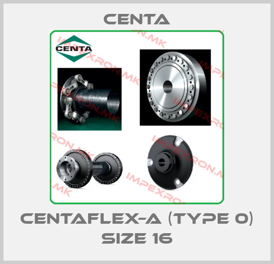 Centa-Centaflex–A (Type 0) size 16price