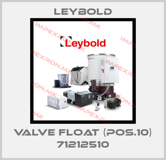 Leybold-Valve float (pos.10) 71212510price