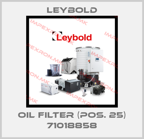 Leybold-Oil filter (pos. 25) 71018858price
