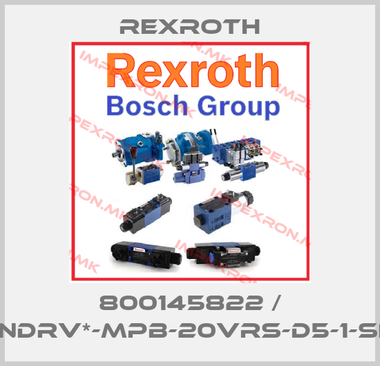 Rexroth-800145822 / FWA-INDRV*-MPB-20VRS-D5-1-SNC-NNprice